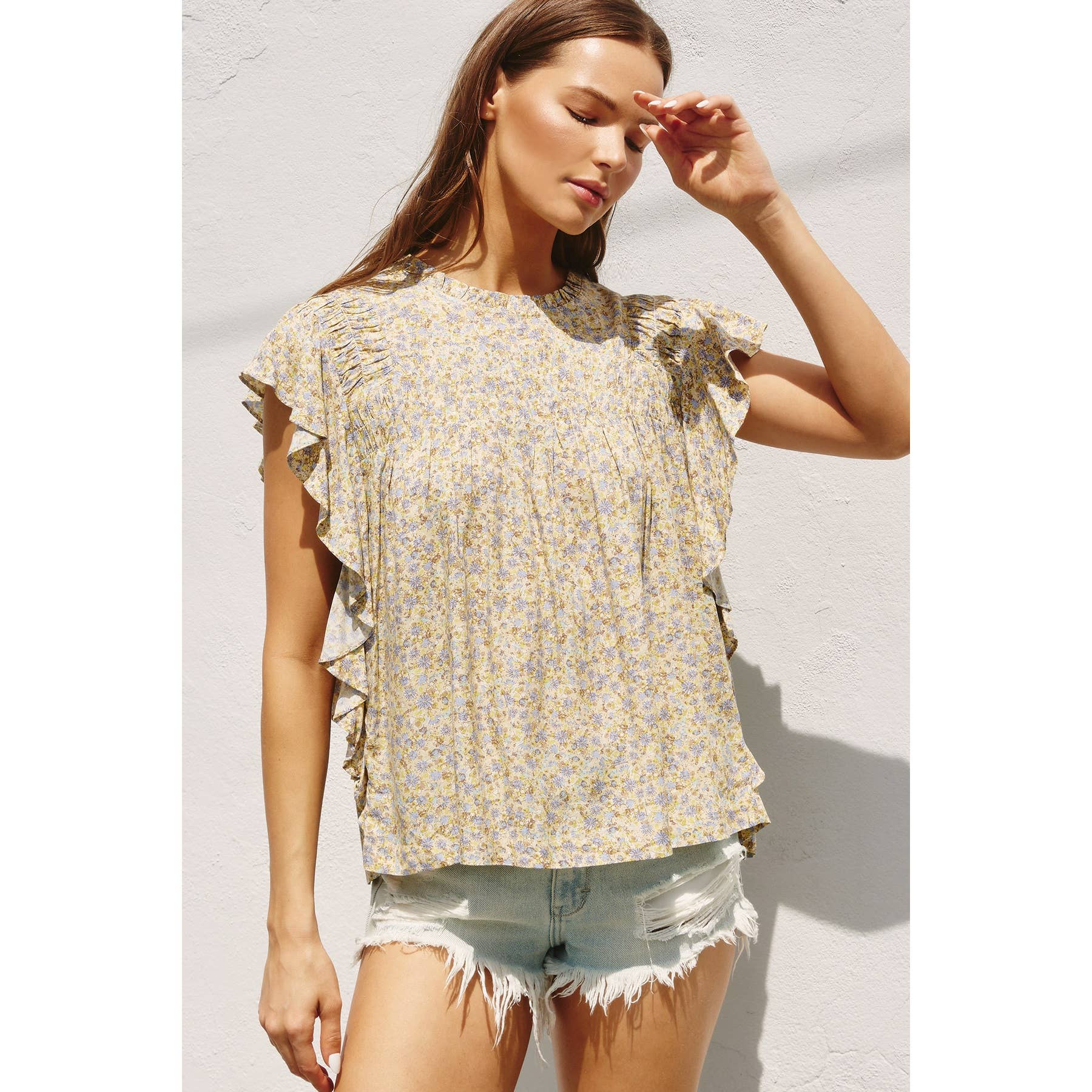 Get Along Cinched Top