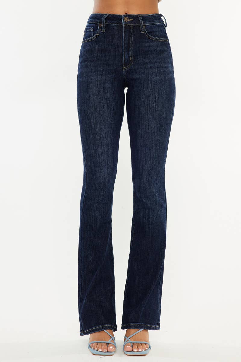 OPEN PACK HIGH RISE BOOTCUT JEANS-KC70005D