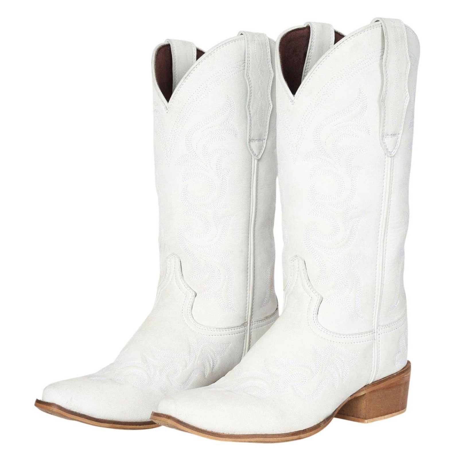 Copied - TuffRider Womens Snip Toe Paris Embroidered Western Boots