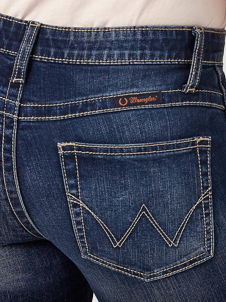 Wrangler Women's The Ultimate Riding® Jean - Q-Baby- Dark Blue