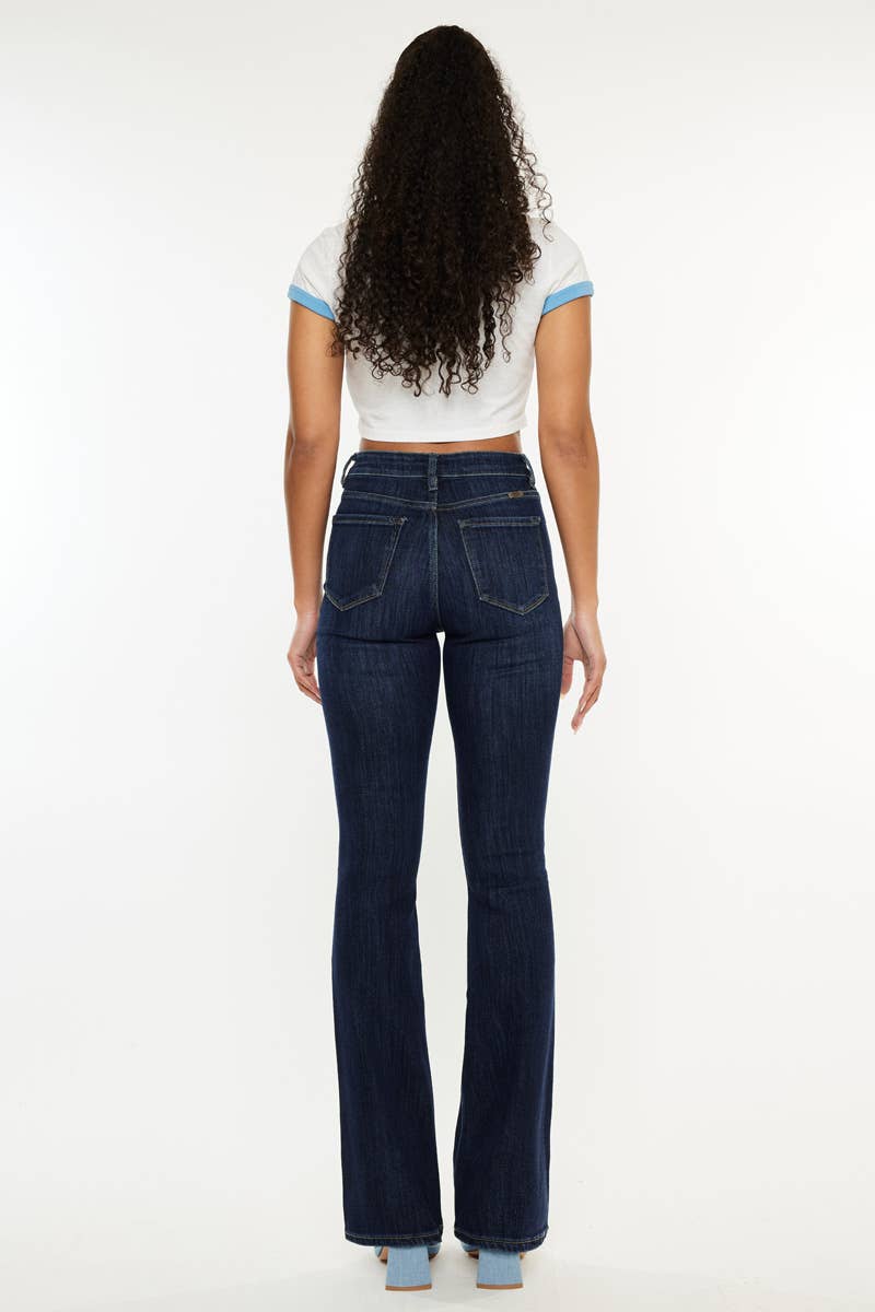 OPEN PACK HIGH RISE BOOTCUT JEANS-KC70005D